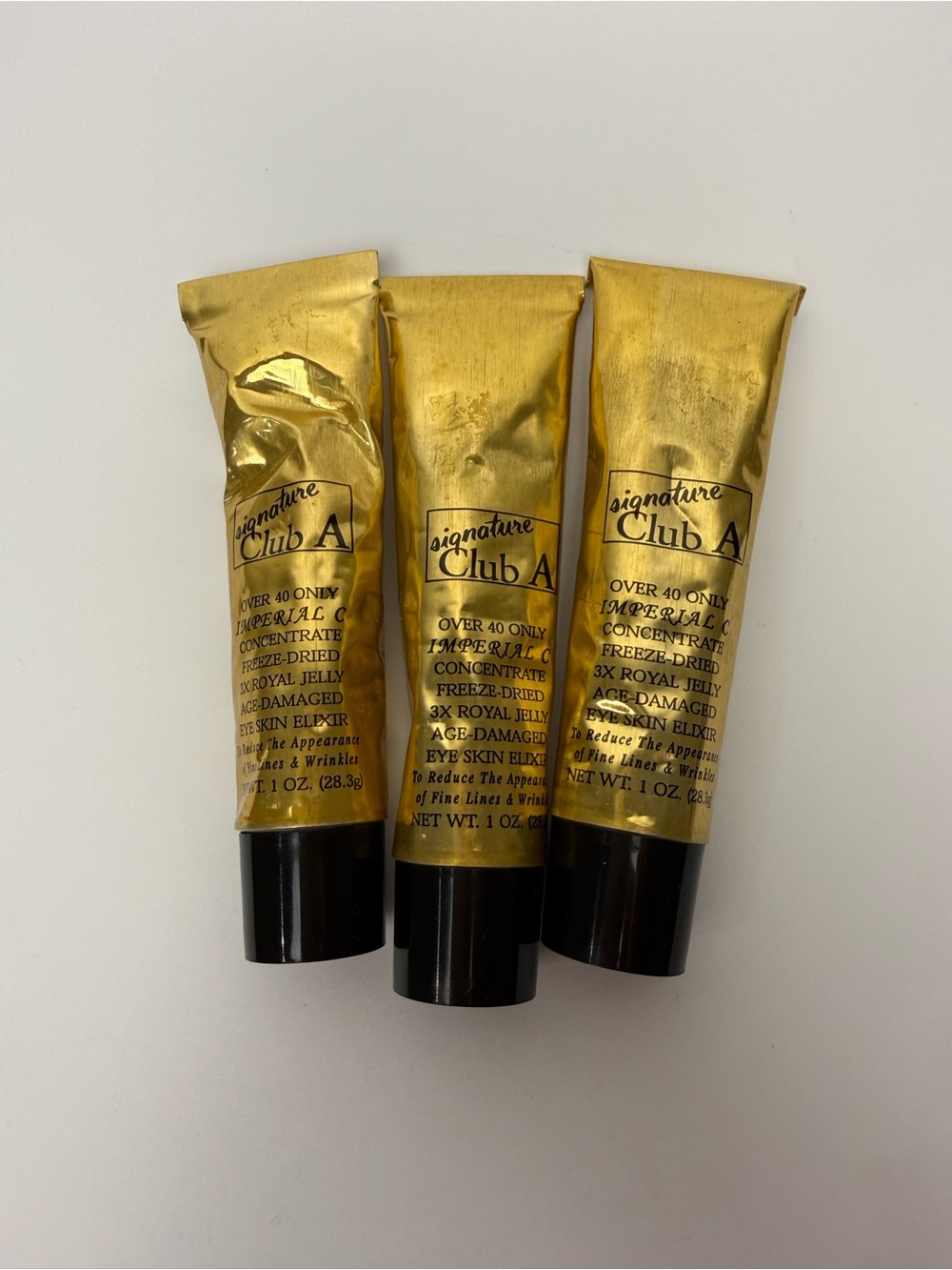 3x Signature Club A Imperial C Freeze-Dried 3X Royal Jelly Eye Skin Elixir 1oz